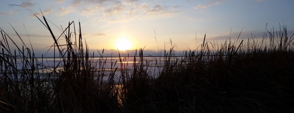 Candlelight Sunset, Great Salt Lake, Utah