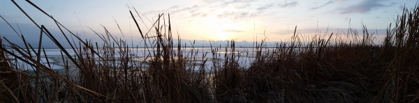 Candlelight Sunset, Great Salt Lake, Utah